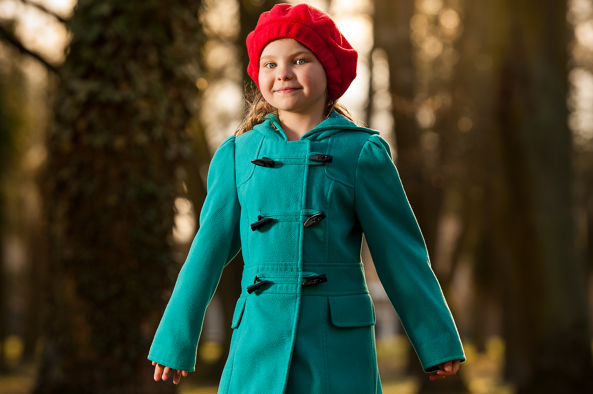 WITAJĄC WIOSNĘ W PARKU