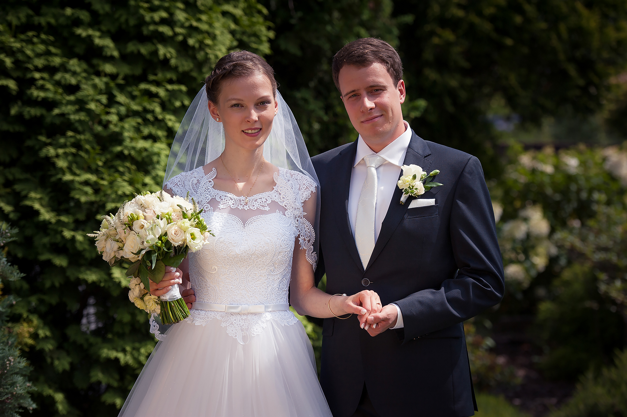 MINI SESJA ŚLUBNA W OGRODZIE